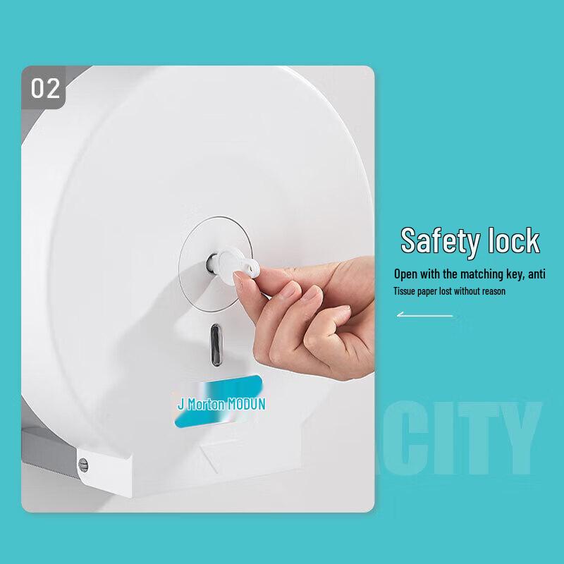 Morton Wall-Mounted Jumbo Roll Toilet Paper Holder