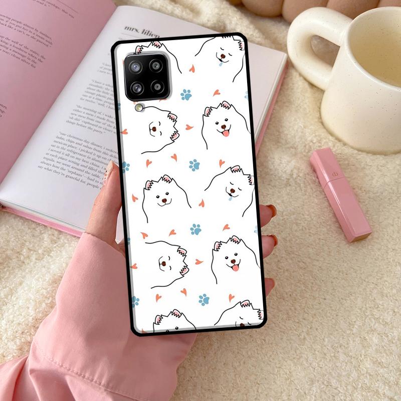 Husa Samoyed Puppy pentru Samsung Galaxy A54 A34 A14 A13 A51 A71 A33 A53 A73 A12 A22 A32 A52 A72 A52S Husa