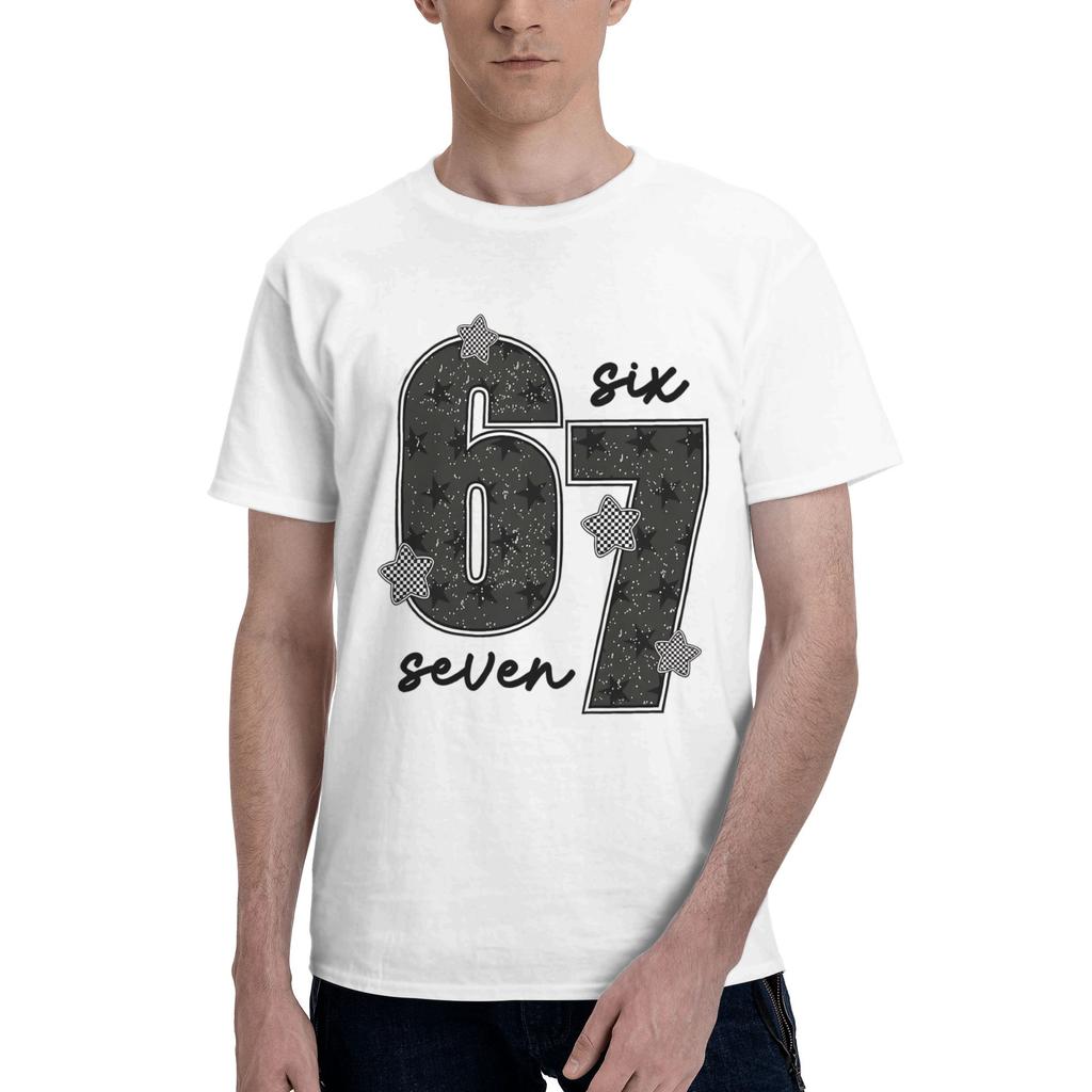 Haunted by 67 Funny Halloween T Shirt Men Women Cotton Fashion T-Shirt Crewneck  Tees Short Sleeve Clothes Gift Idea