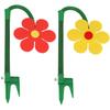 Garden Sprinkler Flower Shape Dancing Daisy Sprinklers 720 Rotating Water Spray  for Yard Lawn Watering Garden Decor
