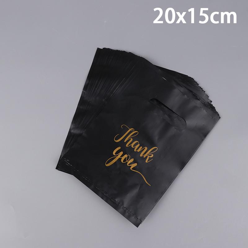 

100 шт. Мини Пластиковые Подарочные Пакеты Спасибо Свадебные Пакеты для Конфет Пакеты для Покупок Праздничное Украшение Свадьба День Рождения