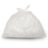 Japax Müllsack, 45 l, milchig-weiß, durchscheinend, 600 Blatt, Blätter x 60, strapazierfähiger und flexibler Plastikbeutel, Großkauf, Kistenverkauf (10 Bücher) P-44