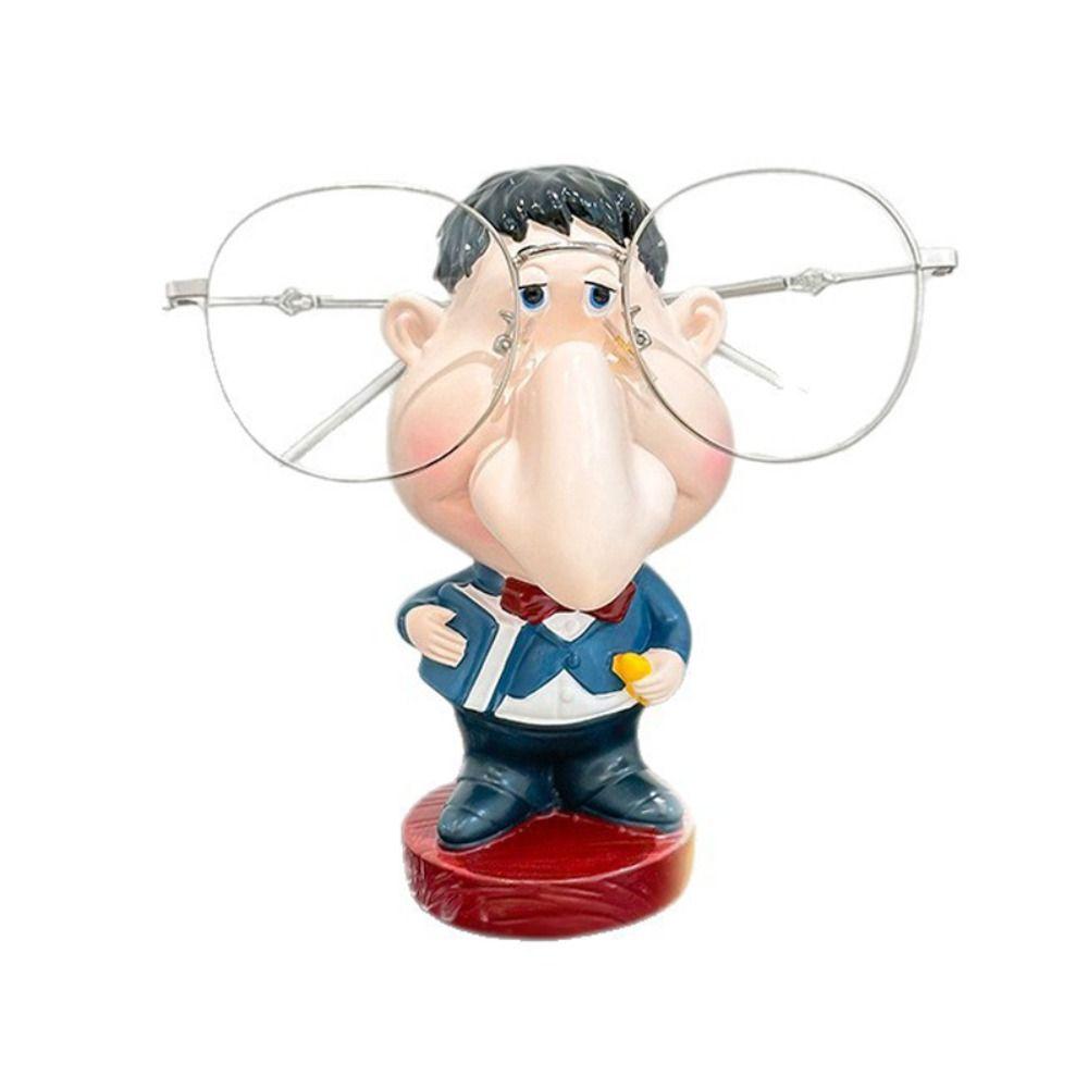 Nose Smile Design Eyeglass Rack Decorative Glasses Display Stand Eyeglass Holder  Office Desk