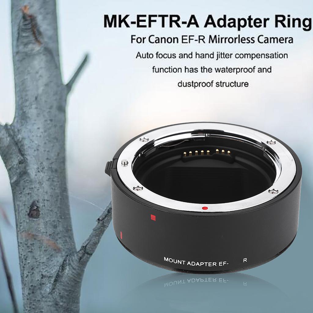 Meike MK EFTR A Automatic Focusing Adapter Ring for Canon Ef EF-S Lens to for Canon EOS R Mount