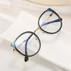 New Design Stylish Women Cat-Eye Shaped Presbyopia Eyeglasses Anti Blue Light PC Screen Glasses Trend Circular Double +Color Frame 0 to +6