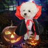Pet Halloween Costume Vampire Cape with Bat Wings Adjustable Velcro Outfit for Puppy Kitten Cat Dog Party Decoration Gift