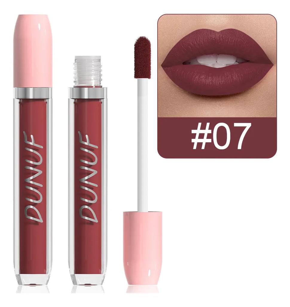 Dunuf 3 Supports a Long-Lasting Matte Lip Gloss.