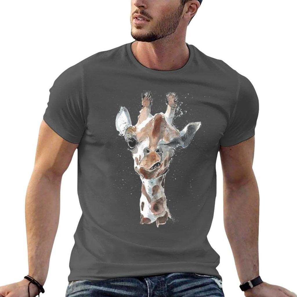 All Knowing Giraffe Tshirt Unisex T Shirts Cotton Unisex Graphic T Shirt Unisex T Shirt Graphic Tshirt