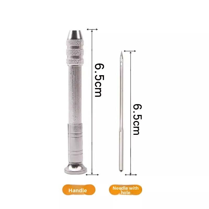 

BEPAN Stainless Steel Awl Shoe Repair Tool Hook Needle Handmade Sole Punch Needle Mending Tools Household Goods