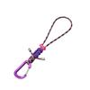 Handmade Paracord Woven Bottle Hook Buckle Outdoor Hiking Camping Tactical Multi-function Sling Carabiner Backpack Accessories 4
