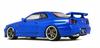 Gulliver D MODEL Customization Series Nissan Skyline R34 Blue Finished Model DBW060A 1/64 GT-R