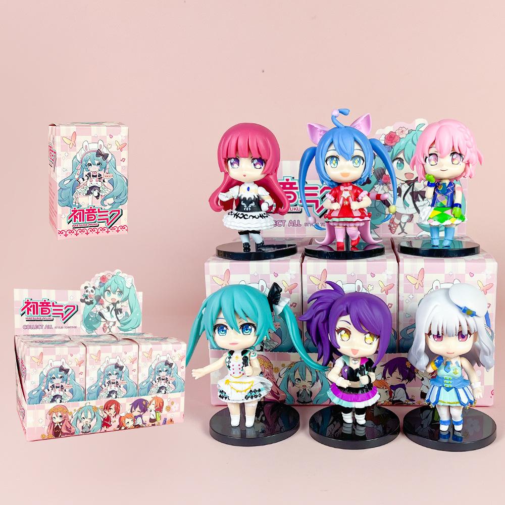 Kizuna Ai Future anime figurine "Miku Fairy Tale Project" surprise model display item lottery doll gift