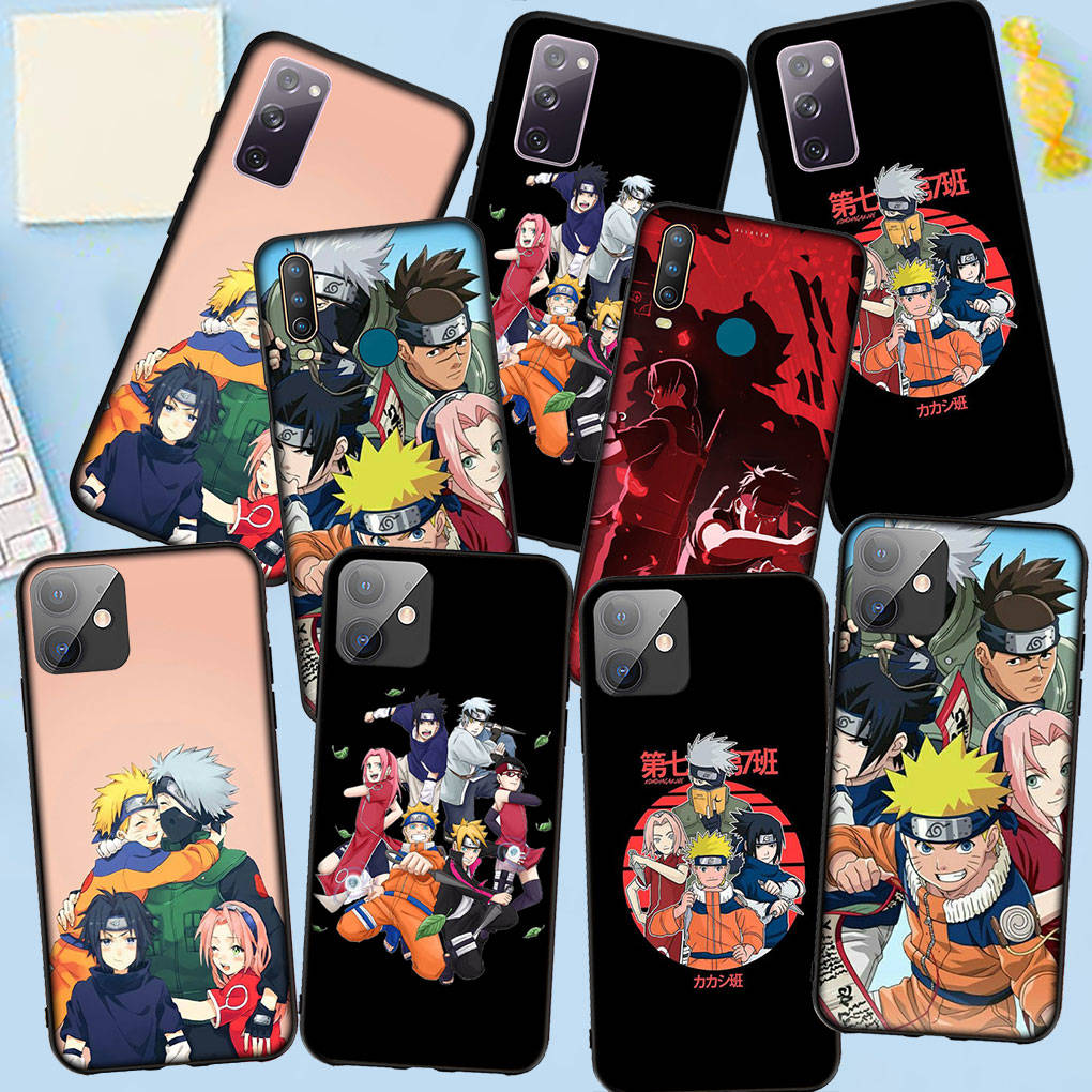 Phone Case for Samsung Galaxy S25 S24 S23 iPhone 16 15 Xiaomi Redmi Note 14 13 12 16E 11 Pro Max XR OPPO Moto Huawei Poster Uchiha Sasuke Naruto Cover