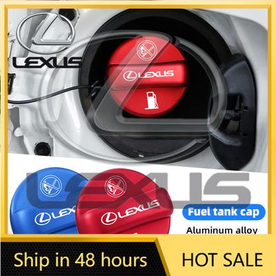 2026 Hot Interior Stickers Car Fuel Cap Aluminum Alloy Oil Box Lid Petrol Tank Cover For F-SPORT ES RX NX LS UX LM LX GX L