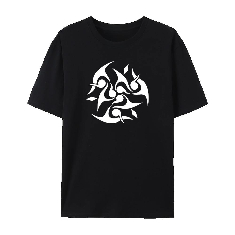 Honkai Star Rail Aeon Path Symbol Graphic Unisex Short Sleeve Crewneck Cotton T-Shirt