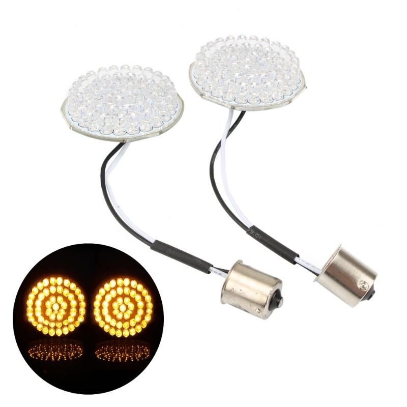 

Модернизированные передние/задние светодиодные указатели поворота 2-дюймовые, комплект стоп-сигналов и габаритных огней 1157/1156, используются для мотоцикла, 1 пара