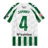 2026 Maglia da Calcio a Strisce Verdi e Bianche da Uomo Manica Corta Asciugatura Rapida Maglietta da Calcio Traspirante T-shirt Sportiva Uniforme da Allenamento di Squadra