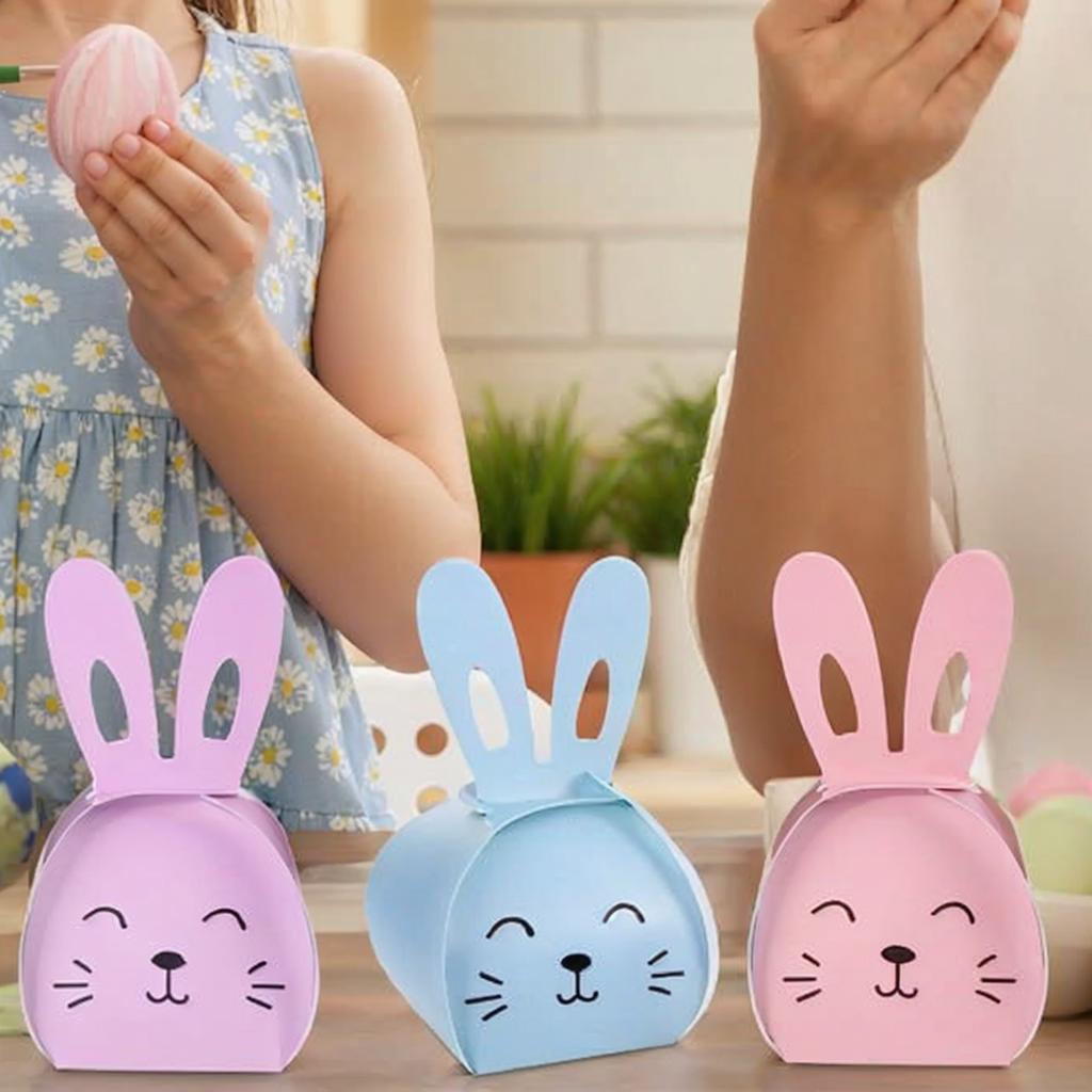 Easter Creative Cartoon Rabbits Gift Candy Box