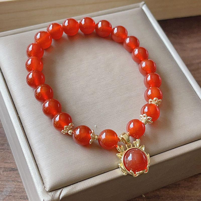 Agate Bracelet Fashion Women Daily Jewelry Lucky Gift