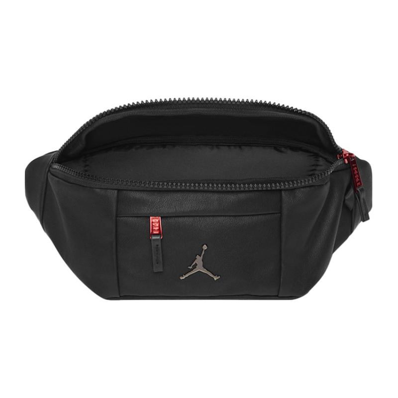 Jordan Polyesterové crossbody tašky ledvinka Regular Unisex Černá Jordan HA5507-010