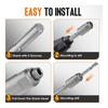 T21C Rotary Hammer Connection Adapter, SDS-Max To SDS-Plus Adapter, 40 Chrome Steel Hammer Drill Bits Included