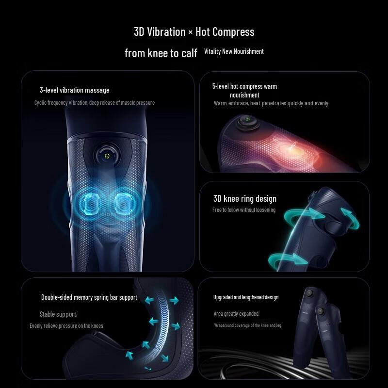 Philips Vibration Knee Massager with Heat