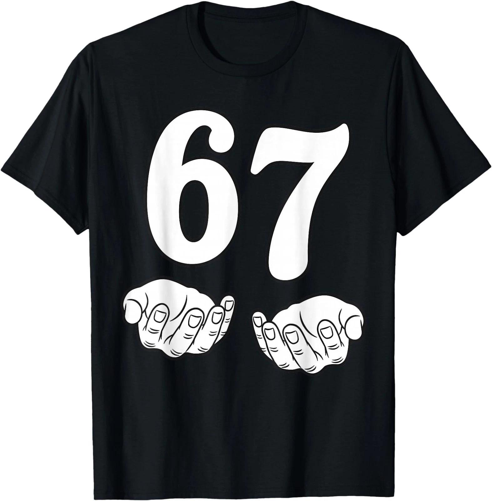 Six Seven 6 7 Funny 67 Gen Alpha Slang 6-7 Meme School T-Shirt 2XL