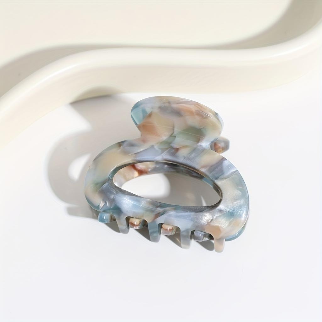 Eleganter Süßer Kleiner Ovaler Haarspangenclip für Frauen Sicherer Halt Haaraccessoires Pferdeschwänze Niedliche Haarspangen Anspruchsvoller Stil