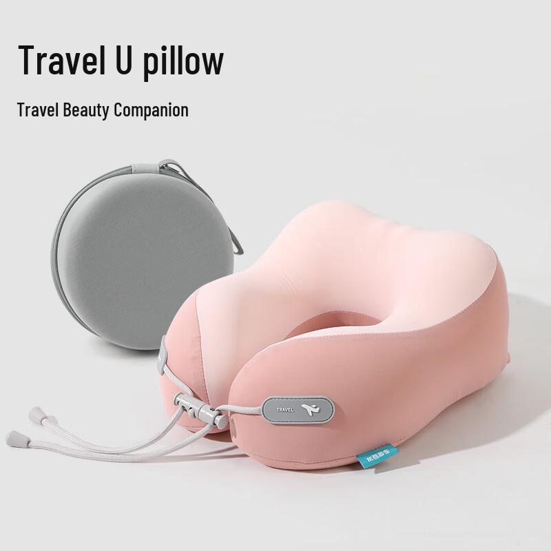 Portable Memory Foam U-Shaped Travel Pillow