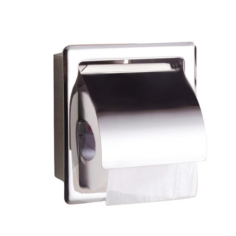 304 Stainless Steel Recessed Toilet Paper Holder