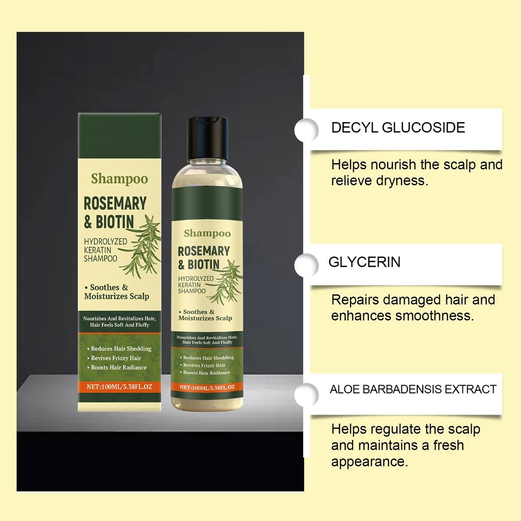 Hair Care Shampoo: Clean Scalp, Moisturize And Smooth Hair Strands. Hair Care Shampoo,100ML