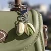 Keychain Nut-Shaped Resin Key Chain Handbag Bag Car Key Pendant Compact Size Keyring Portable Accessory