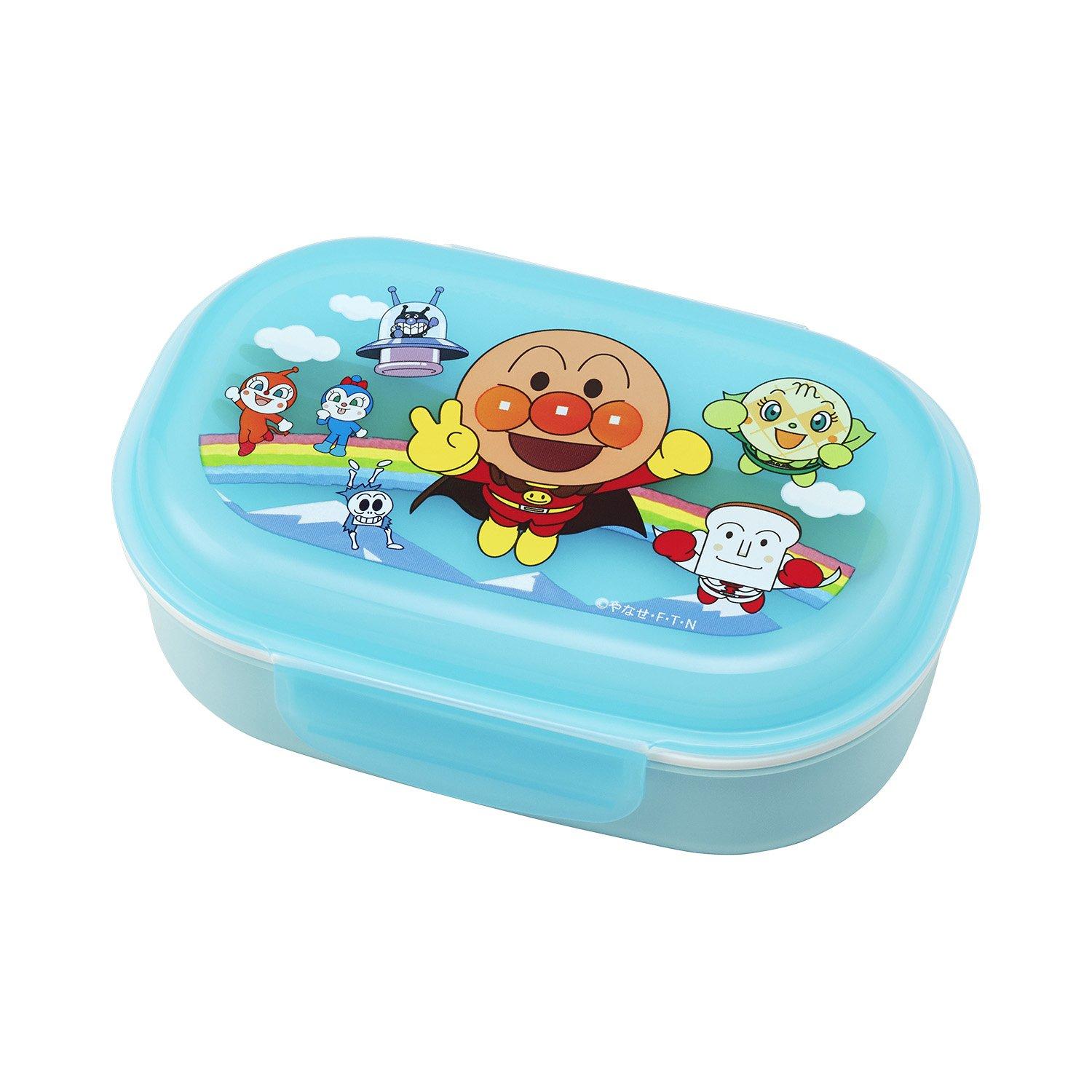 

LEC Anpanman Lunch Box with Fork (270ml), Blue, KK-312 синій