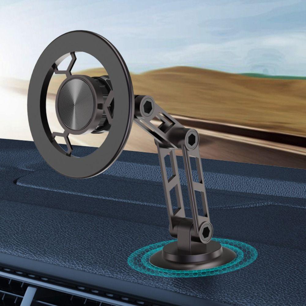360° Rotation Car Cell Phone Holder Folding Navigation Bracket Vehicle Mount