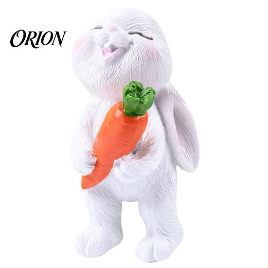 Nail Free Key Holders Easter Rabbit Cartoon Sticky Hook, Resin Adhesive Wall Hanger, Small Item Organizers Bunny Decorative Storage Hook for