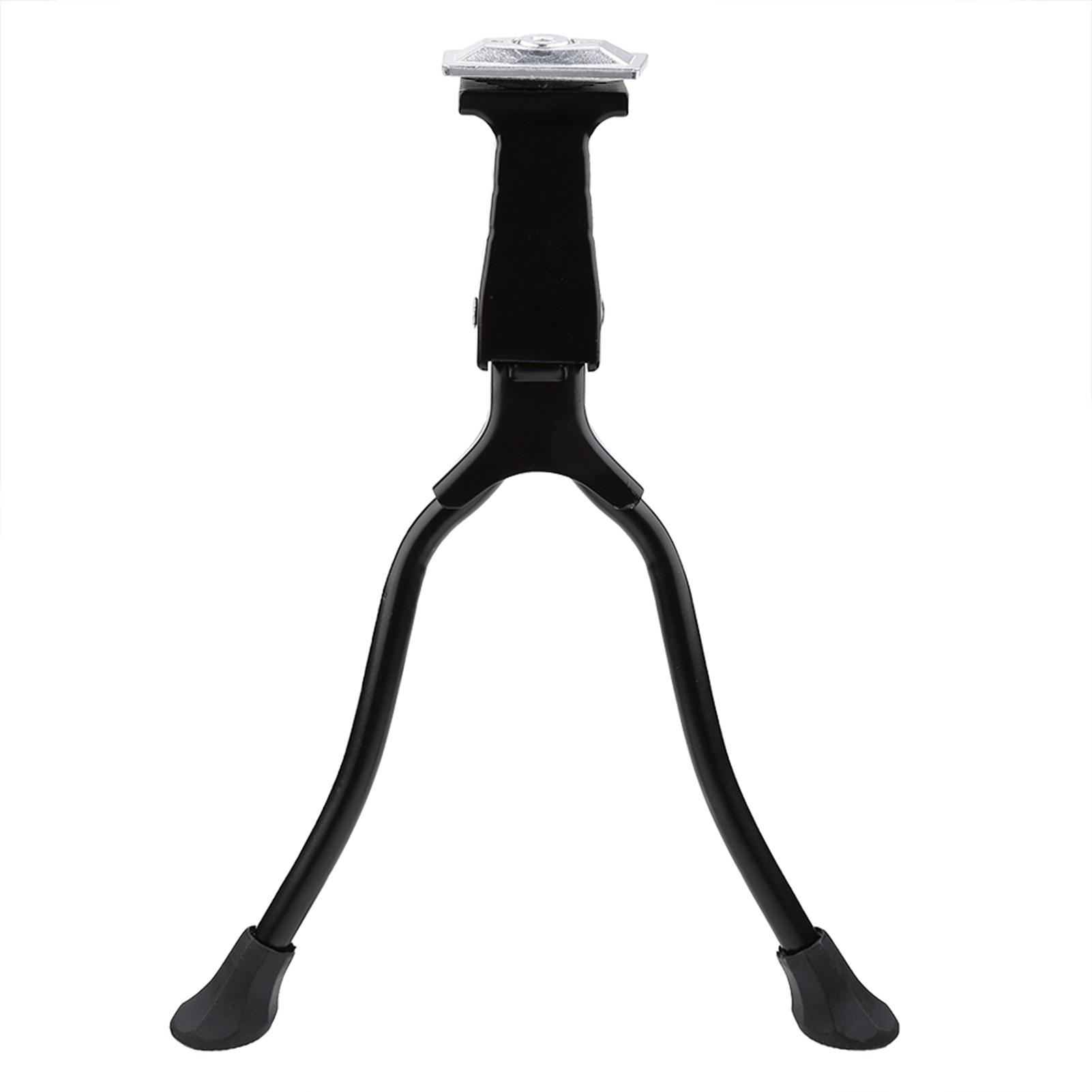 Support Stand Bike Double Legs Rack Prcatical Mountain Bike Foot Stand Mount Road  Double Legs Parking Rack чёрный