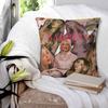 Sabrina Carpenter American Singer Pillow Cover Cushion Cover Square Pillow Case Vintage Pillowcases For Sofa Bedroom Home Decor