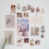 10/20Pcs Ins Interior Postcard Korean Style Wall Stickers Photo Card Decoration Wall Photo Props Postcard Home Background Decor