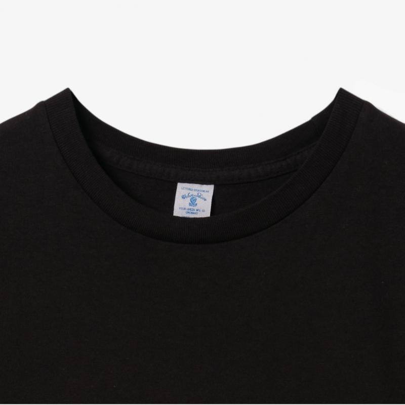 Velva Sheen Kurzarm Rundhals T-Shirt 2 Stück Schwarz Vne2m60000a98