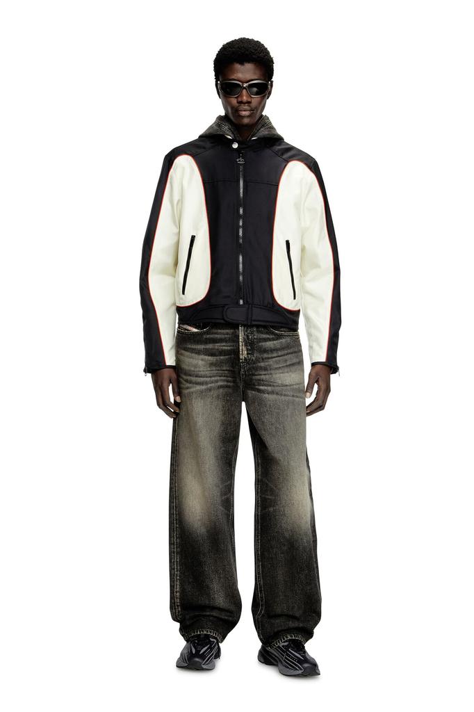 Jacket A173690PDAI 46 Black 9XX [Diesel] Men's Zip-up J-BLINK-A