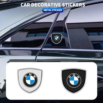 For BMW 3D Metal Sticker Car Body Badge Shield Styling Auto Accessories For BMW 5 7 X3 X4 X5 X6 F Series F01 F02 F10 F12 F15 F16