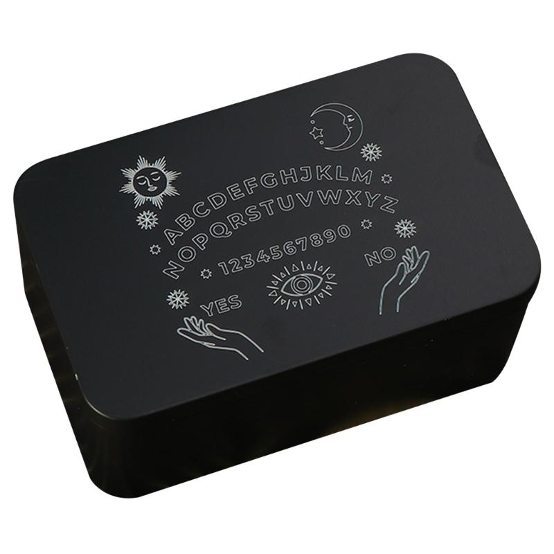 Iron Tarots Cards Storage Case Tarots Cards Box Astrologys Divinations Storage Case
