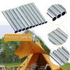 10x Tent Pole Connectors Camping Equipment Professional Repair Sleeves for 8.5mm Diameter