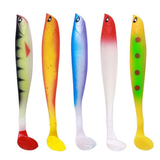 5/6 szt. Przynęty wędkarskie Przynęty miękkie Realistyczny wygląd Jasne kolory Naturalna postawa pływania Mini rozmiar Przenośny Swimbait Artykuły wędkarskie