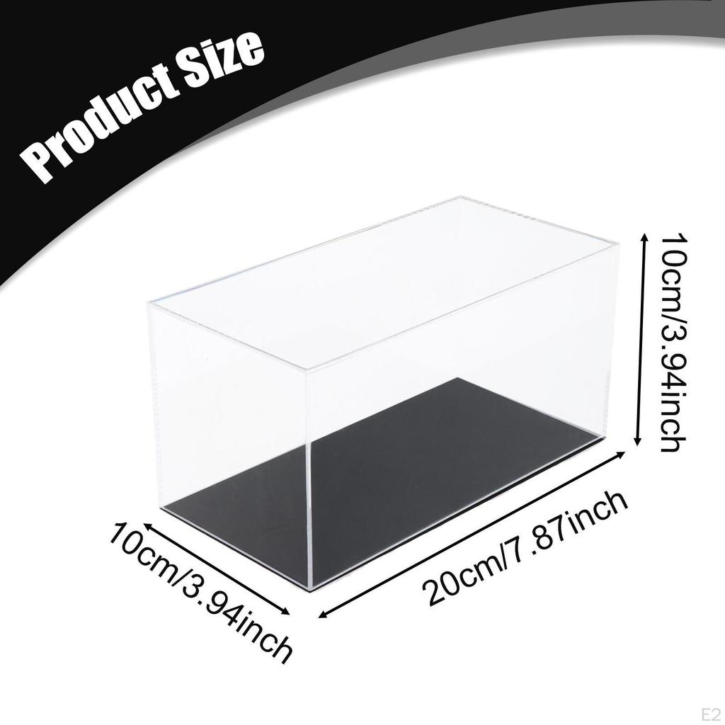 Acrylic Display Case Toy Car Storage Organizer Dustproof Box Collection Stand for 1:32 Scale