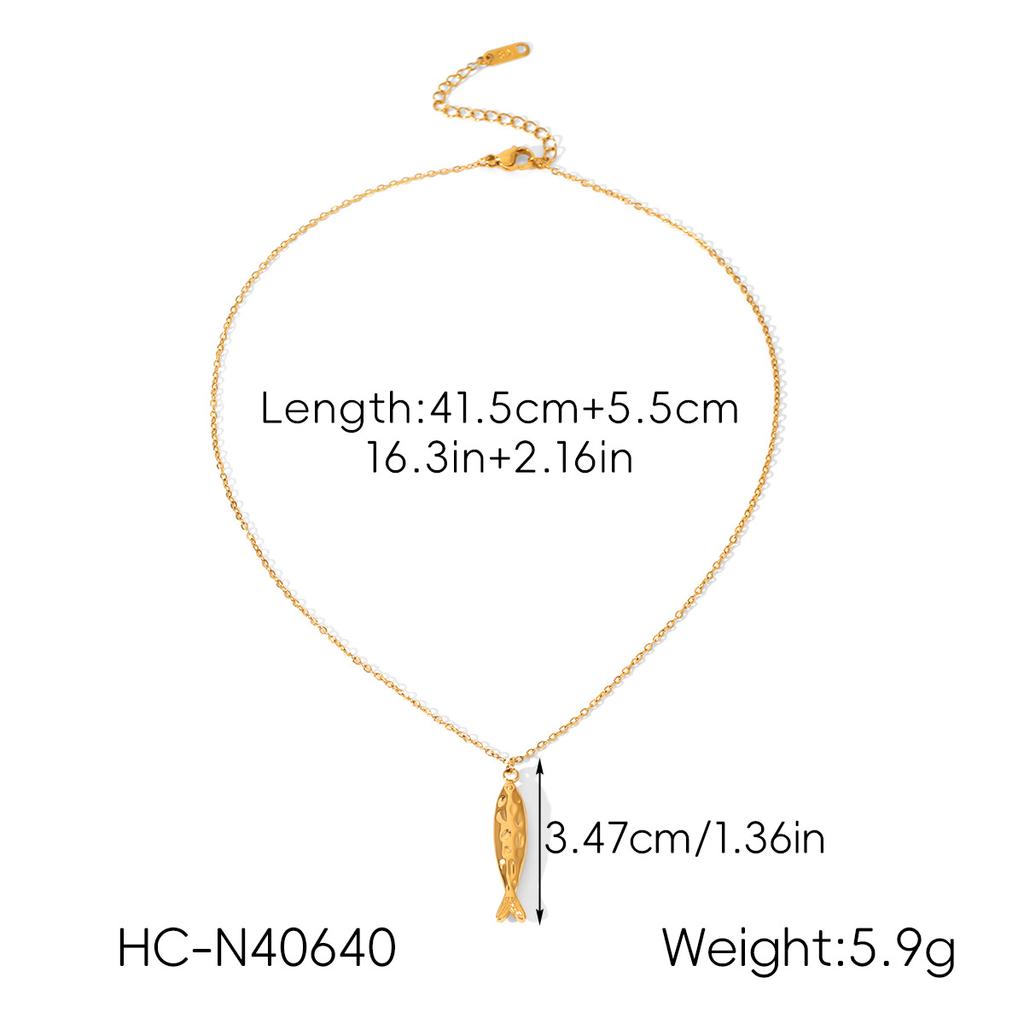 18 Karat Gold Edelstahl Koi Anhänger Halskette Nischen Design Karpfen Ohrringe Titan Stahl Ohrringe für Damen