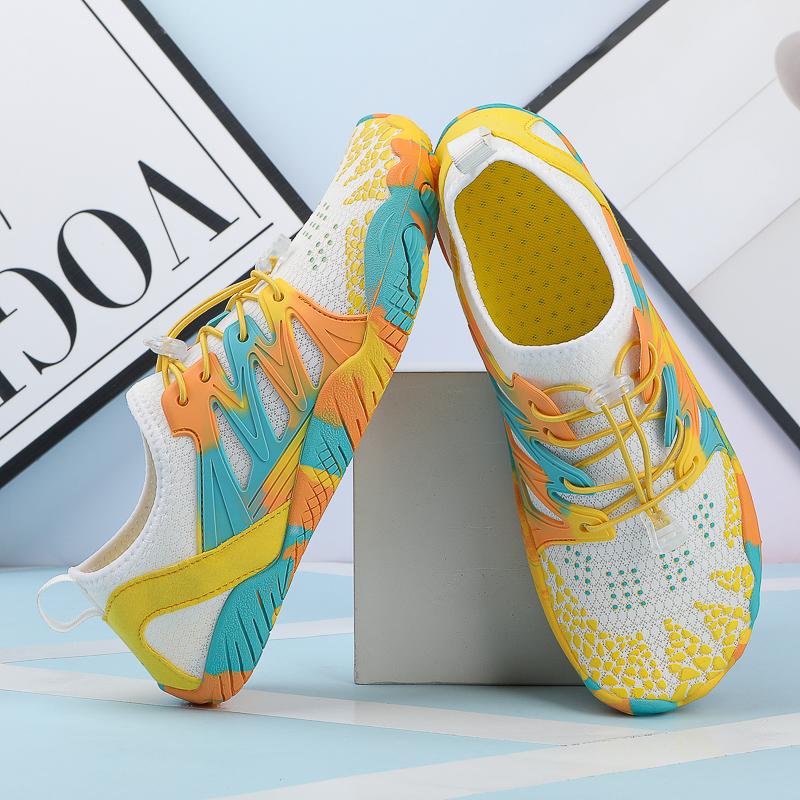 Hallen-Fitnessschuhe ******** Schnürschuhe Stoßdämpfende Heim-Sportschuhe Weichsohlige Laufband Aerobic Yoga Schuhe