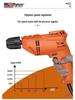 High-Power Handheld Electric Drill and Screwdriver - 220V
