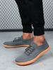 Wide Last Flying Woven Bigfoot Bone Overturning Shoes Barefoot Shoes Breathable Soft Soles Loose Fat Feet Big Head Shoes for Men