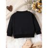 European Sizes Unique and Innovative Printed Pattern, Comfortable and Simple Spring and Autumn Baby Thin Versatile Round Neck Hoodie for Baby Kids